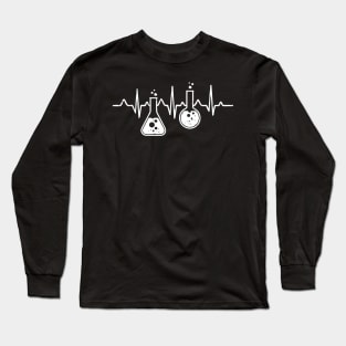 Chemical Engineer Heartbeat Engineering Gift Gifts Long Sleeve T-Shirt